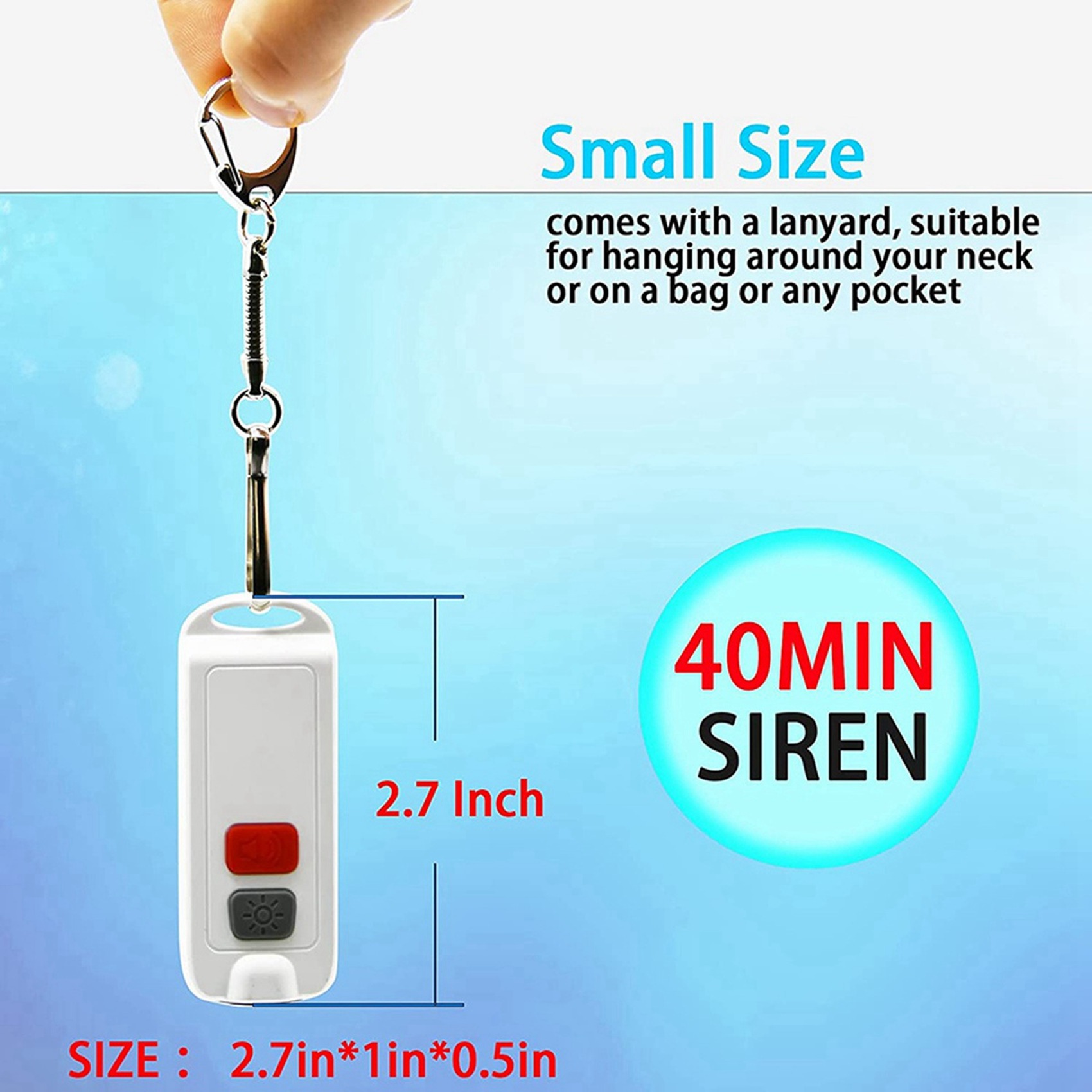 FULL-2X Alarm Pribadi, Alarm K - Personal Alarm Keychain ulasan dan harga
