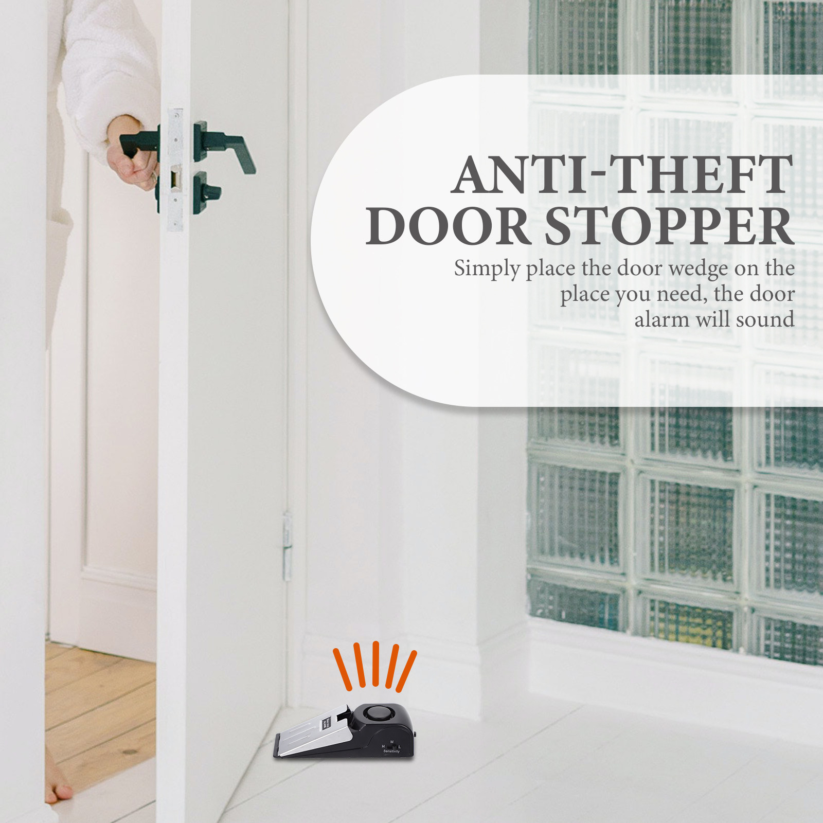 Penahan Pintu Tipe Tekan Alarm - Door Stop Alarm ulasan dan harga