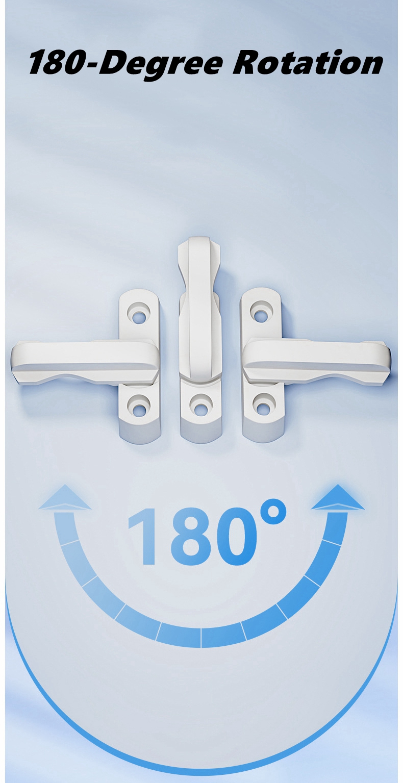 Kunci Jendela Pintu UPVC Penga - Window Lock Bar ulasan dan harga